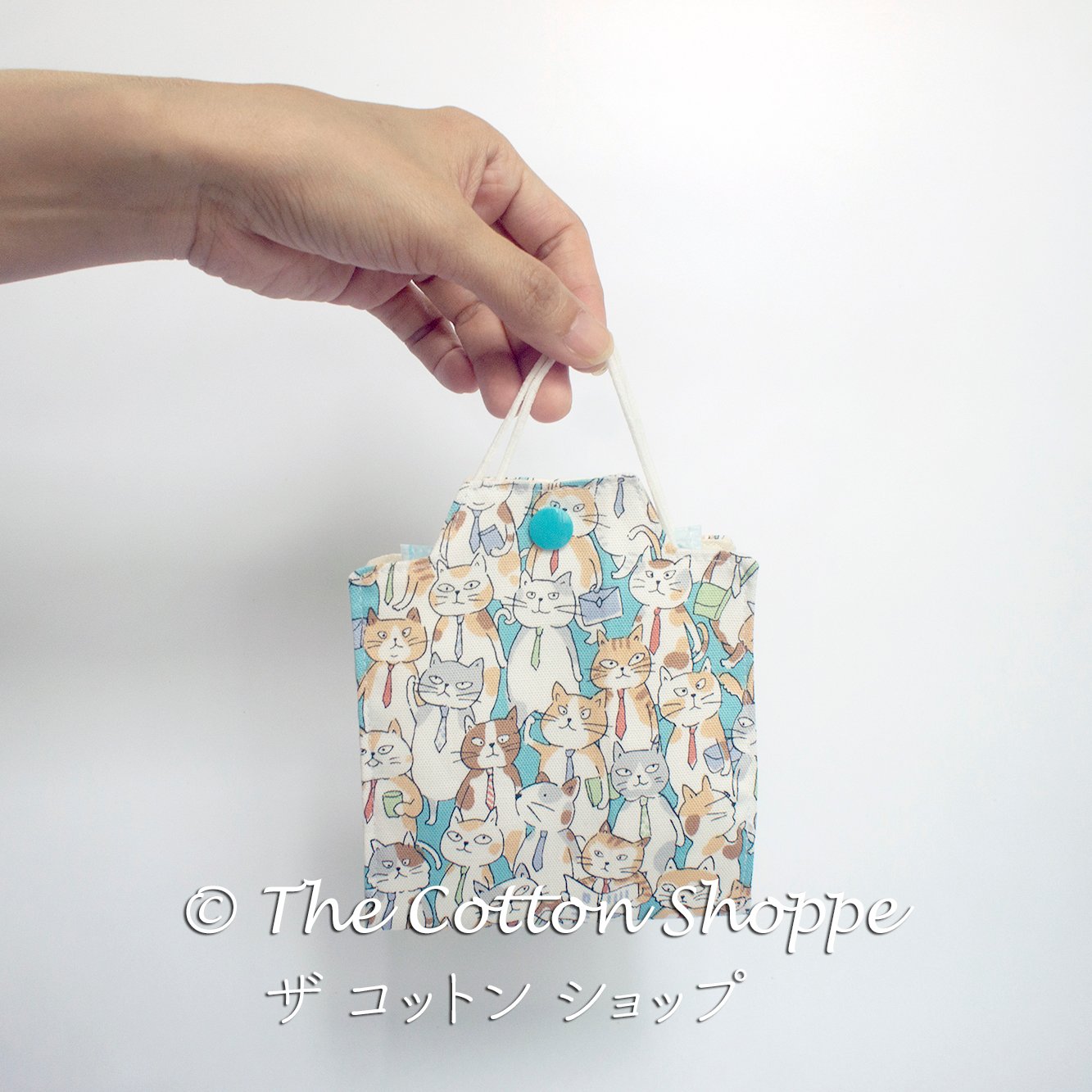 cats square mask case