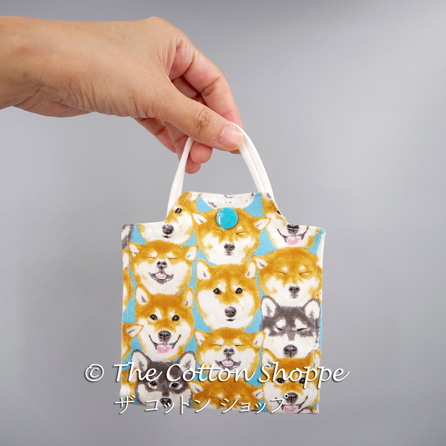 dogs curved mask case