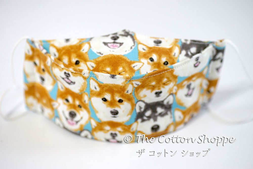shiba inu boat mask