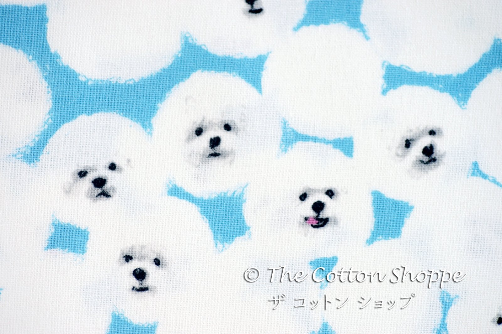 Preorder Bichons Fabric Mask Case Square ~ Dogs Pleated Mask Case ~ Canvas Mask Case ~ Mask Carrier ~ Mask Bag - Image 5