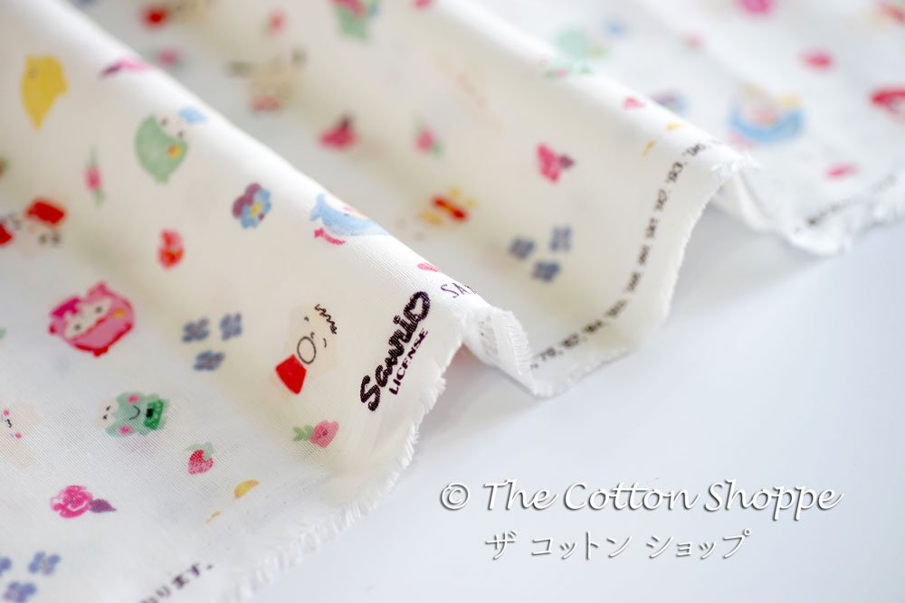 Sanrio Double Gauze Fabric