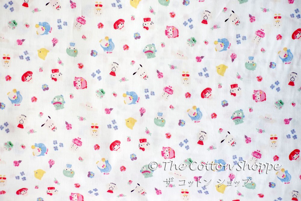 Sanrio Double Gauze Fabric