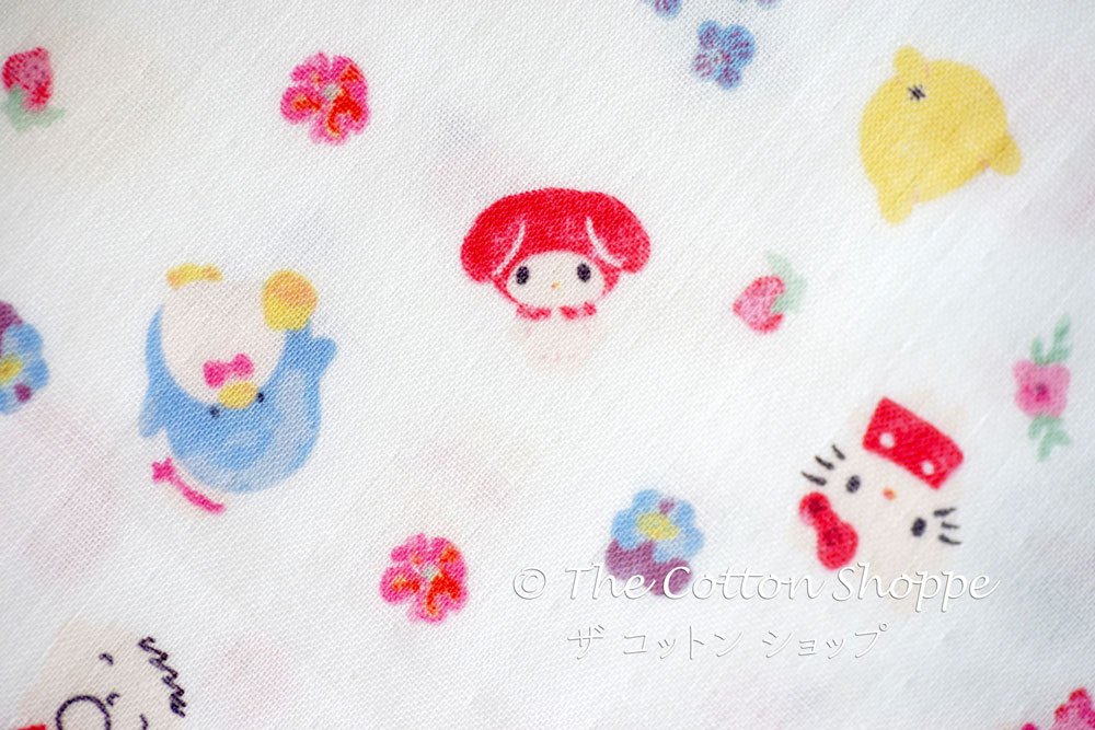 Sanrio Double Gauze Fabric