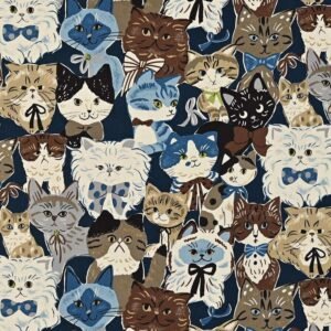 Kokka Powerful Animal Cats