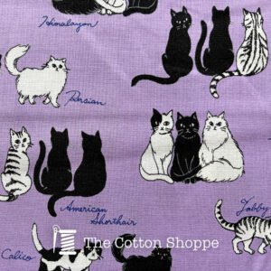 Sevenberry Meow Monochrome Cats