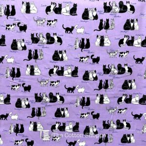 Sevenberry Meow Monochrome Cats