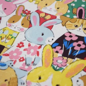 Kokka Powerful Animal Rabbits